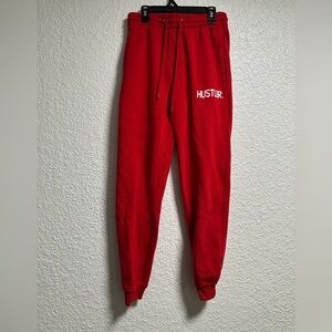 Bold Red Sweatpants